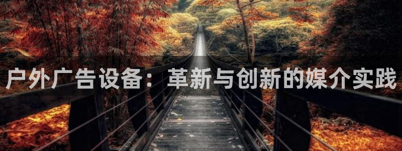 杏宇平台代理怎么样可靠吗：户外广告设备：