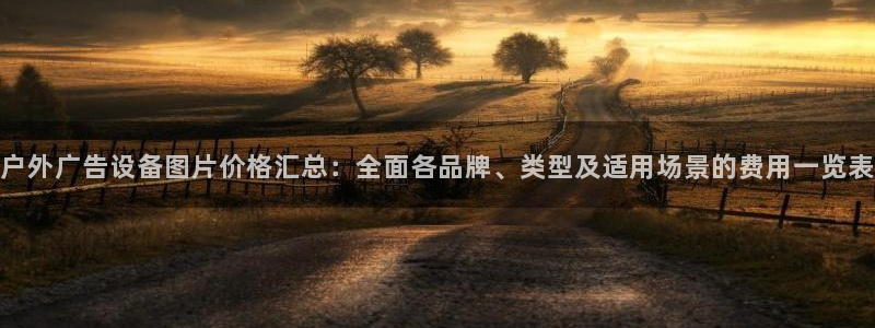杏宇平台代理多少钱一个月：户外广告设备图片价格汇总：全面各品牌、类型及适用场景的费用一览表