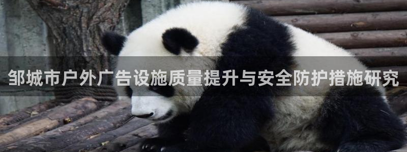 杏宇平台总代理是谁：邹城市户外广告设施质量提升与安全防护措施研究